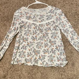 A long sleeve fancy shirt.